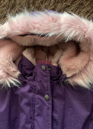 Брендовая светоотражающая зимняя куртка lenne4 фото