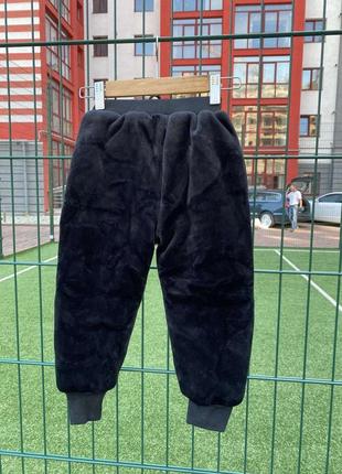 Классные утепленные штанишки на зиму для девочки8 фото