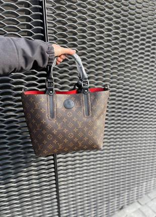 Louis vuitton сумка женская коричневый1 фото