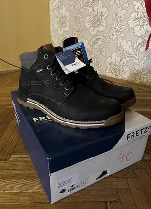 Чоловічі черевики fretz men gore-tex швейцарія фірмові чоловічі черевики водонепроникна мембрана