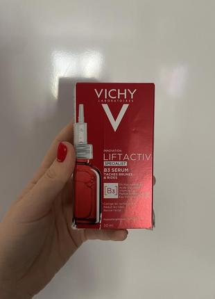 Сироватка проти пігментних плям та зморшок шкіри обличчя vichy liftactiv specialist b3 serum