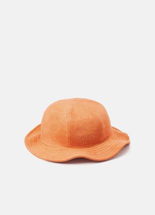 Стильная шляпа панамка levis оригинал шапка bucket оранжевая оригинальная оранжевая