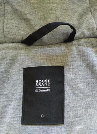 Длинная куртка мужская подростковая черная house brand польща4 фото