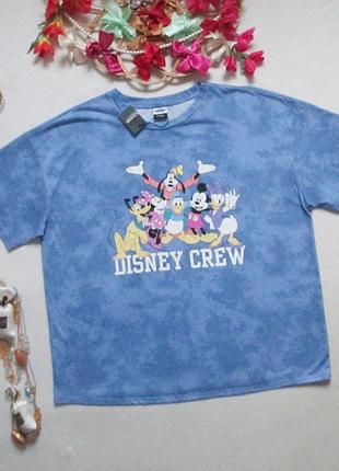 Шикарная футболка под варёнку микки маус и друзья disney george 💜🌺💜
