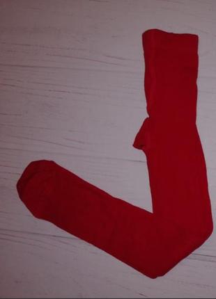 Колготки для дівчинки червоного кольору george.3 фото