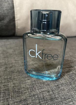 Calvin klein ck free туалетна вода 30 мл, оригінал2 фото