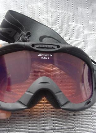 Лижна маска очки alpina оригинал3 фото