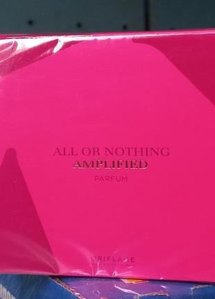 Парфуми all or nothing amplified oriflame1 фото