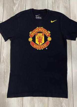 Футболка футбольна з лого manchester united від nike5 фото