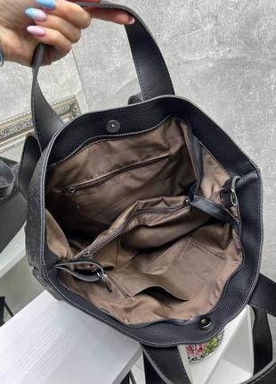 Женская сумка практичная бордо сумочка9 фото