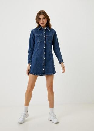 Джинсовое платье levis2 фото