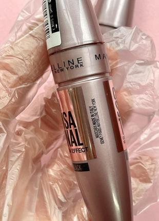 Maybelline new york lash/cils sensational! туш для вій!4 фото