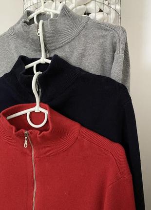 Zara свитер кофта с высокой горловиной на мальчика4 фото