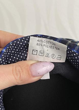 Мужская теплая рубашка в клетку на флисе зима осень