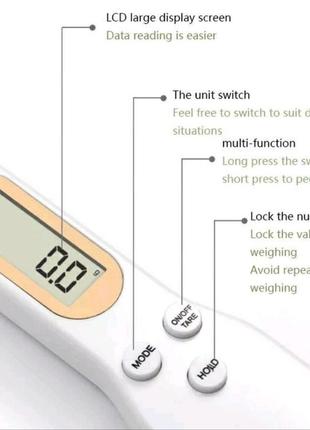 Електронна мірна ложка ваги з lcd екраном unit3 фото