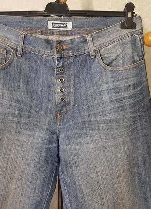 Трендові широкі джинси baggy труби3 фото