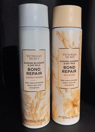 Оригинальный кондиционер восстанавливающий victoria’s secret bond repair comfort almond blossom &amp; oat milk2 фото