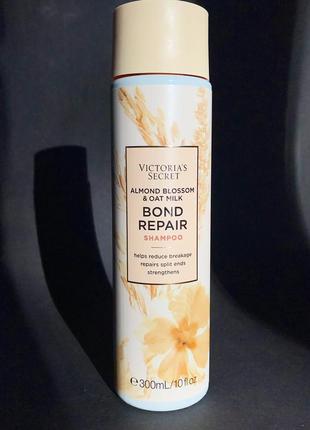 Оригінал шампунь відновлюючий victoria’s secret  bond repair comfort almond blossom & oat milk1 фото