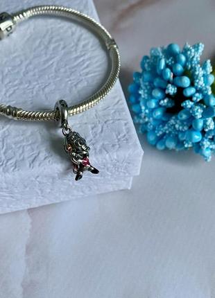 Підвіска «зоряний лорд», срібло намистина для браслета