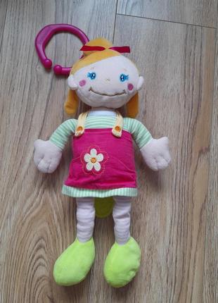 Игрушка, подвеска, музыкальная кукла, грызунок, качественная, 36см. идеальное состояние.