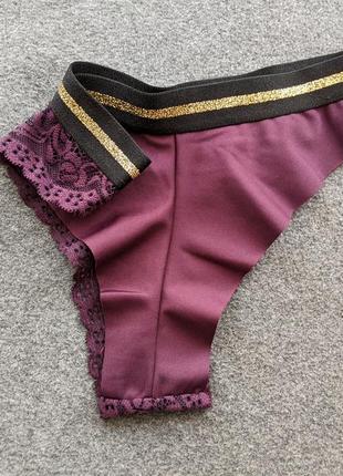 Трусики бразильяны на 2 стороны