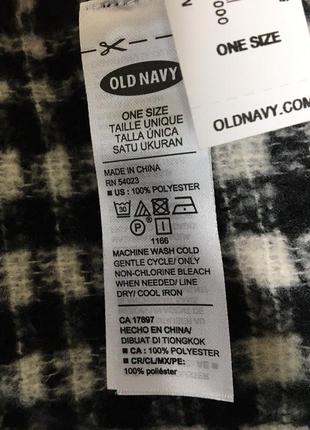 Большой мягкий толстый шарф old navy5 фото