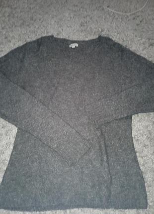 Теплый вязаный женский мирер шерсть select размер l