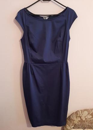 Платье красивое синее