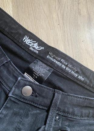 ♟️новые джинсы скинни узкие с высокой талией skinny denim р.31 12/l5 фото