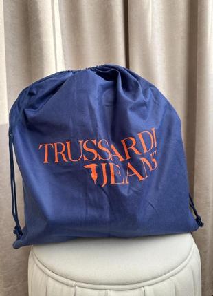 Білий рюкзак trussardi jeans7 фото