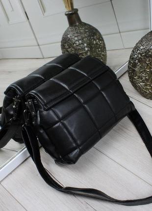 Класична сумочка крос-боді чорна