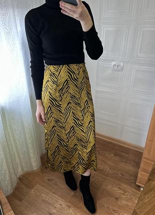 Идеальная миди юбка в принт