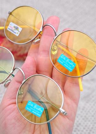 Фирменные солнцезащитные овальные очки rita bradley polarized очки