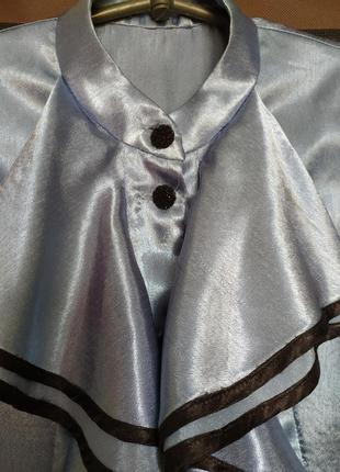 Блузка, блузка с коротним рукавом, нарядная блузка3 фото