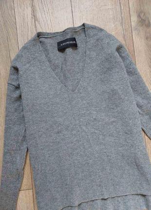Вовняний пуловер джемпер светр by malene birger реглан кашеміровий шерстяной свитер кашемировый5 фото