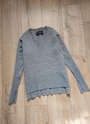 Вовняний пуловер джемпер светр by malene birger реглан кашеміровий шерстяной свитер кашемировый4 фото