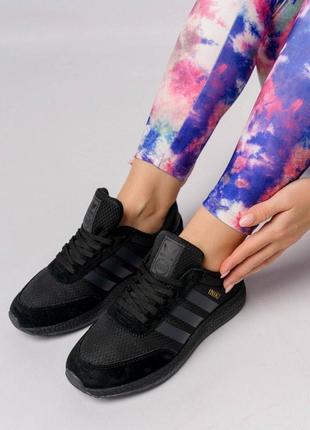 Шикарні зимові жіночі кросівки "adidas originals iniki fleece termo winter"10 фото