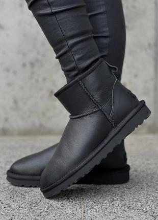 Кожаные угги ugg