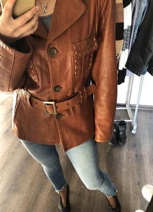 Шкіряний піджак/куртка