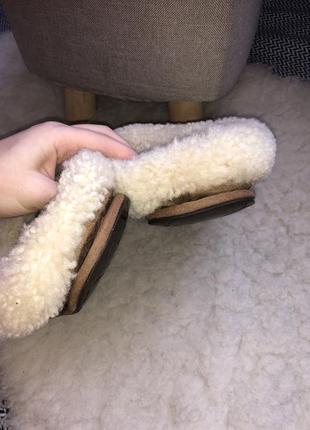 Ugg оригинал тапочки хутряні натуральные домашние замшевые овчина замша домашні капці оригінал10 фото