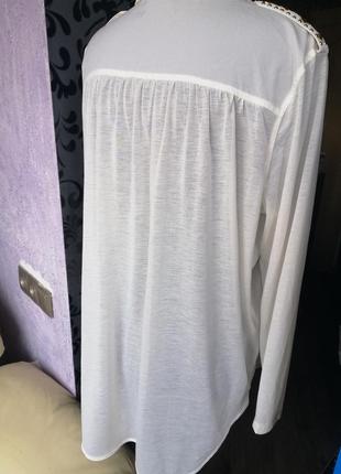 Рубашка (блуза) удлененная свободного кроя h&m4 фото