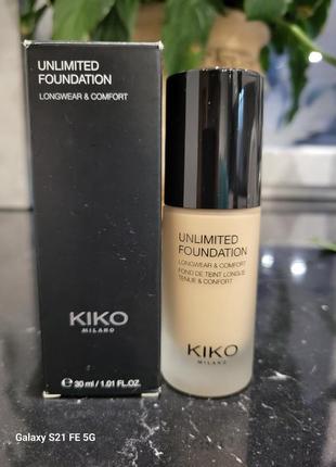 Тональная основа kiko milano 1.5g