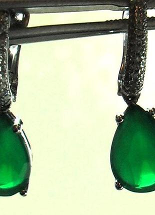 Серьги серебро 925 проба 4.41 грамма