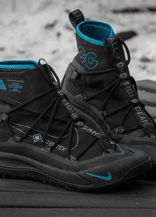 Мужские кроссовки nike acg terra antarktik all black5 фото