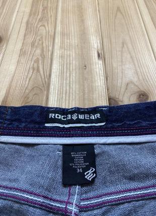 Широкие реп джинсы roca wear rep pants с логотипомы wu tang, carhartt3 фото