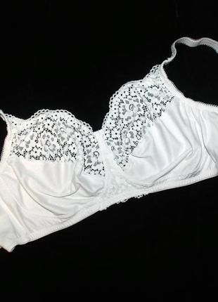 Комфортный базовый хлопковый бюстгальтер без косточек marks & spencer