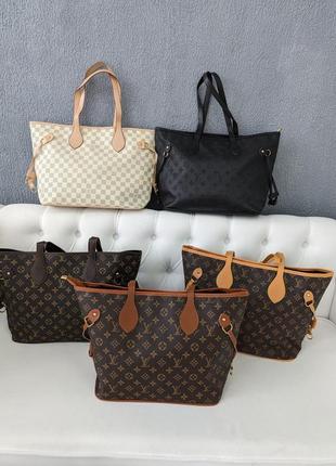 Louis vuitton сумка шопер, містка класика9 фото