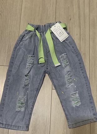 Джинси на дівчинку 3