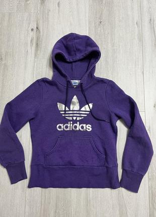 Спортивная кофта худи толстовка adidas s 36/xs 34