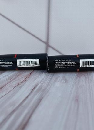 Матовая помада для губ nyx professional makeup suede matte lipstick6 фото